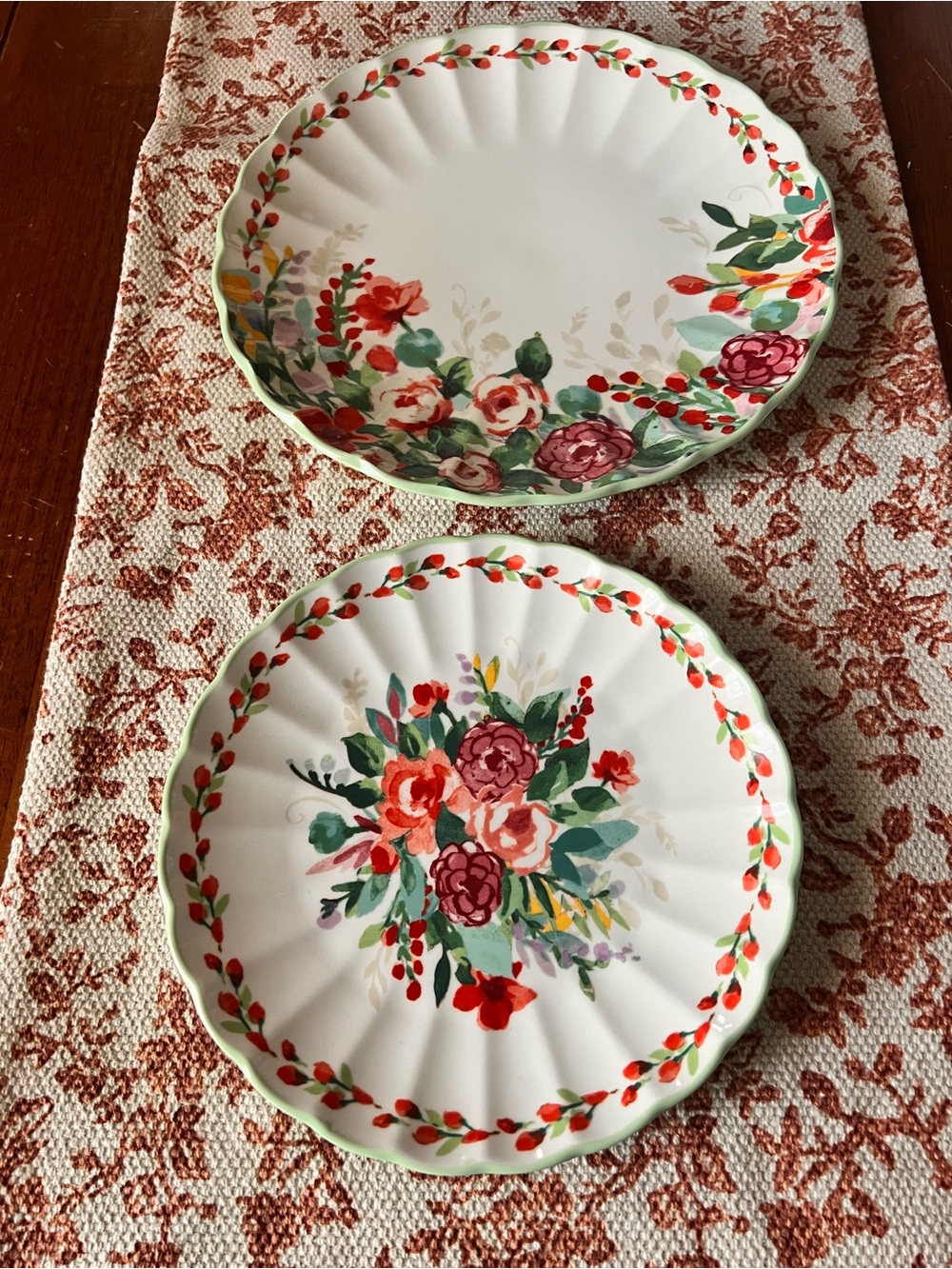 Pioneer Woman Painted Meadows Dinner and Salad Plate